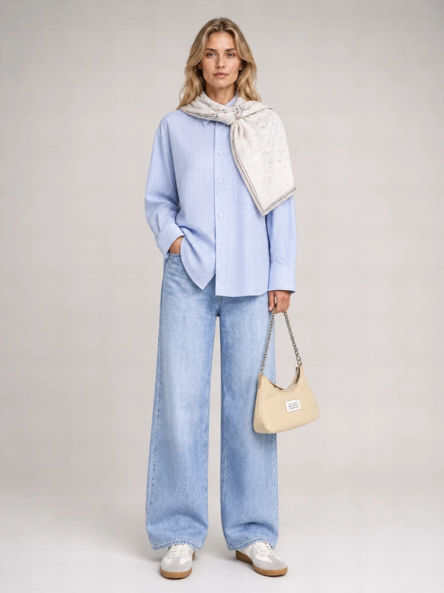 Pierre Louise Mascia Silk Wide-Leg Trousers
