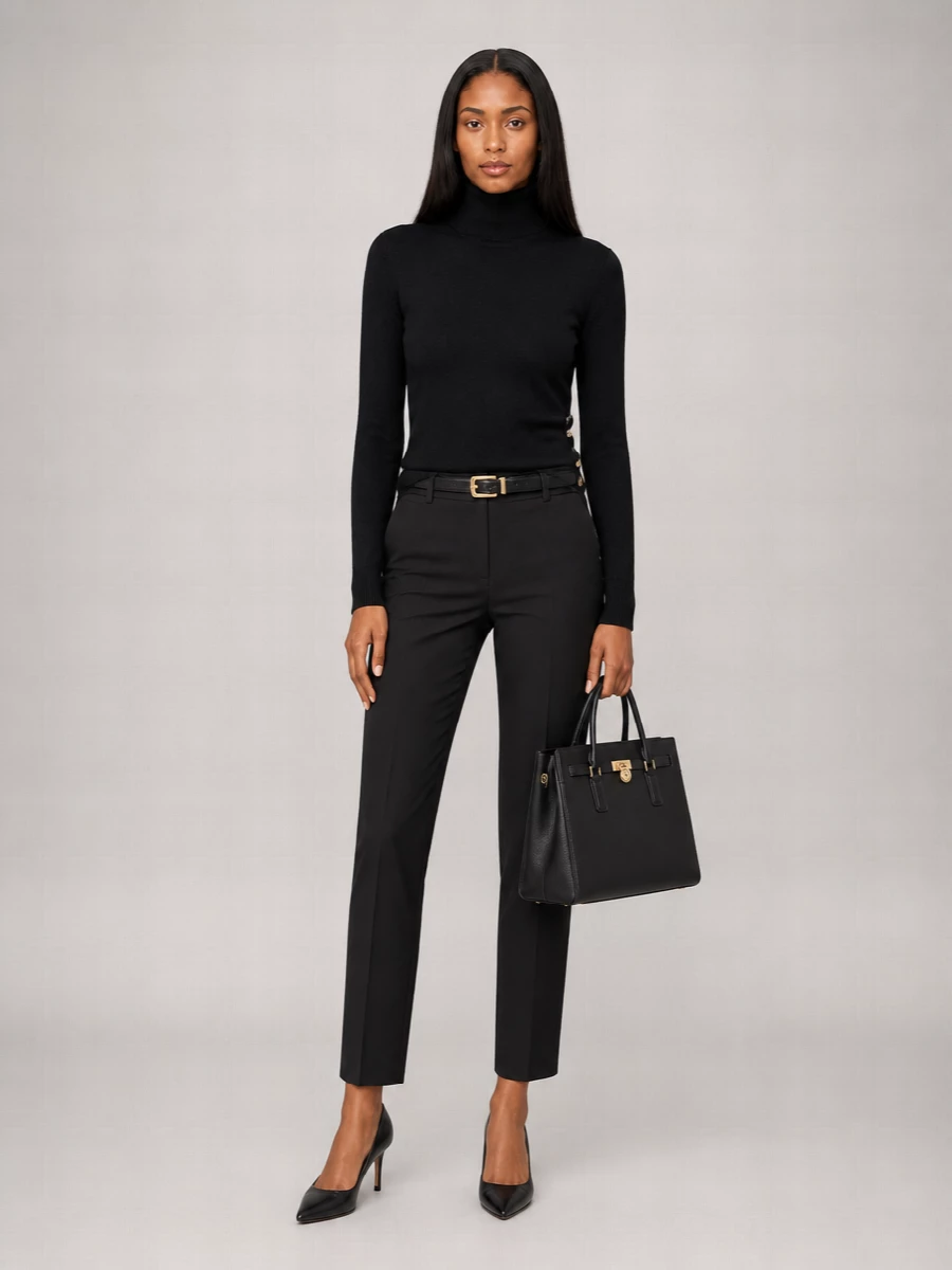Michael Kors Hamilton Leather Tote Bag