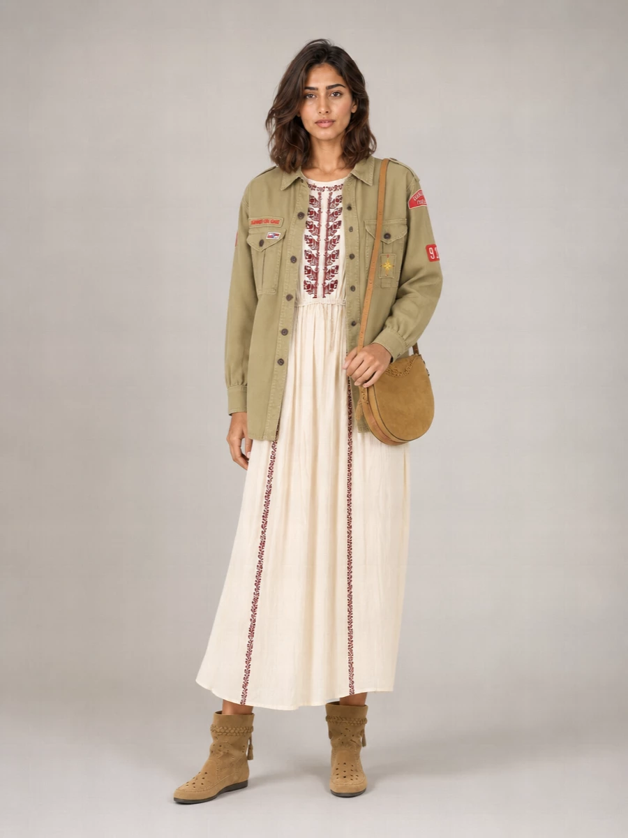 Isabel Marant Cotton Military Jacket