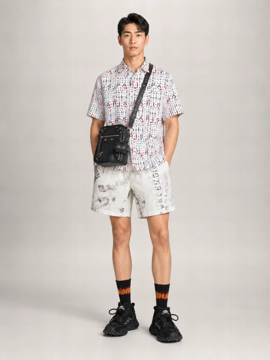 Balenciaga Corduroy Low-Top Sneakers