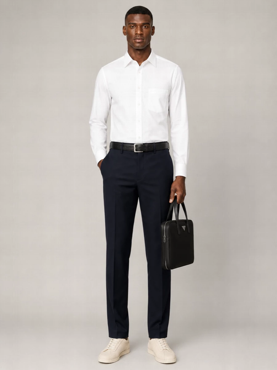 Comme Des Garçons Straight-Leg Trousers