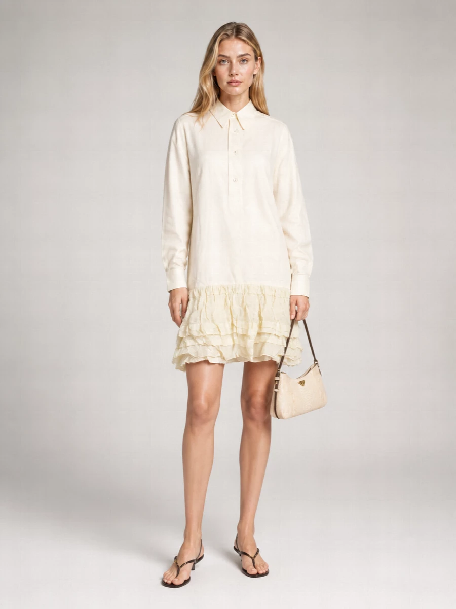 Prada Aimée Python Leather Shoulder Bag