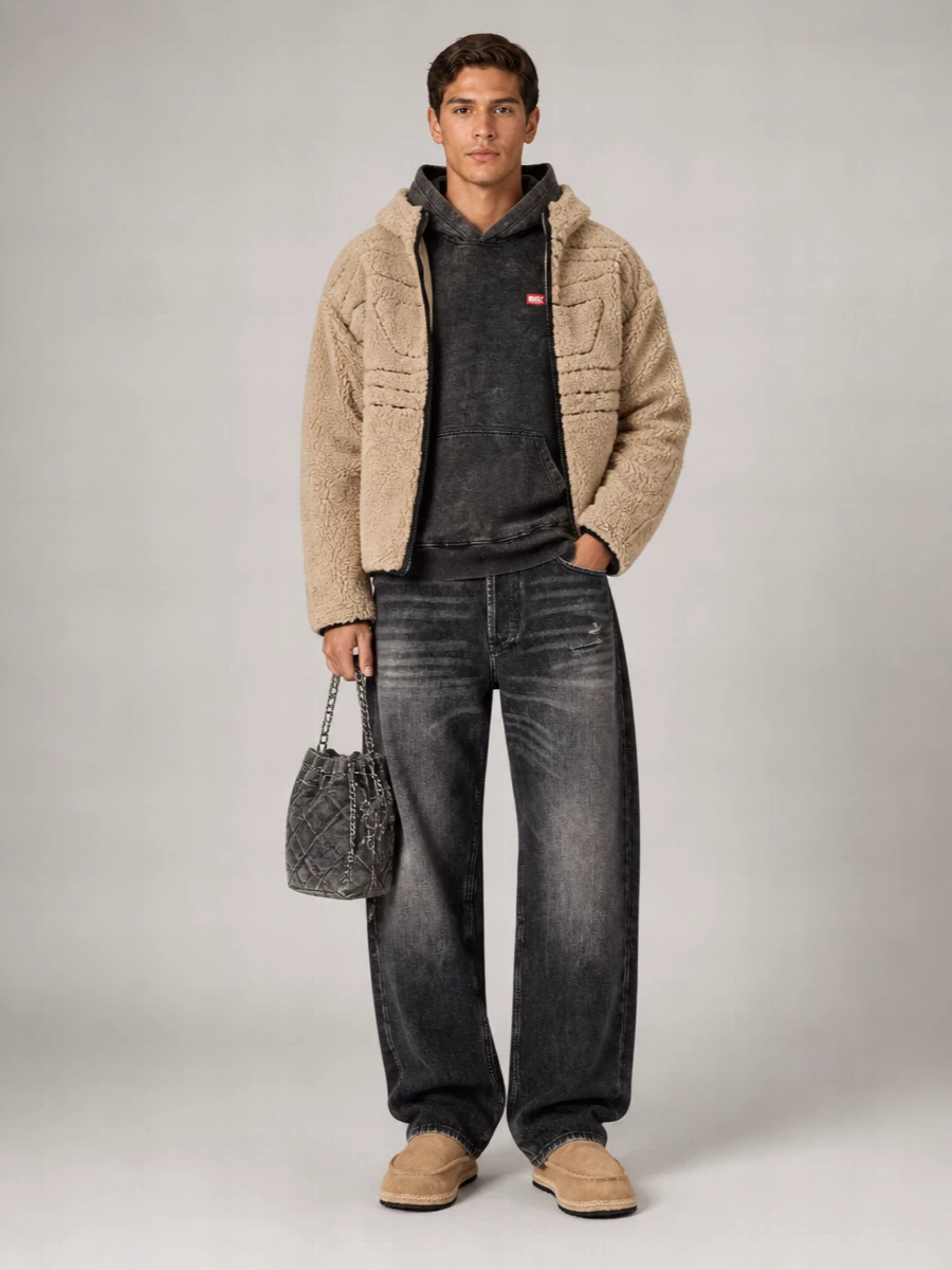Diesel Leather Boots
