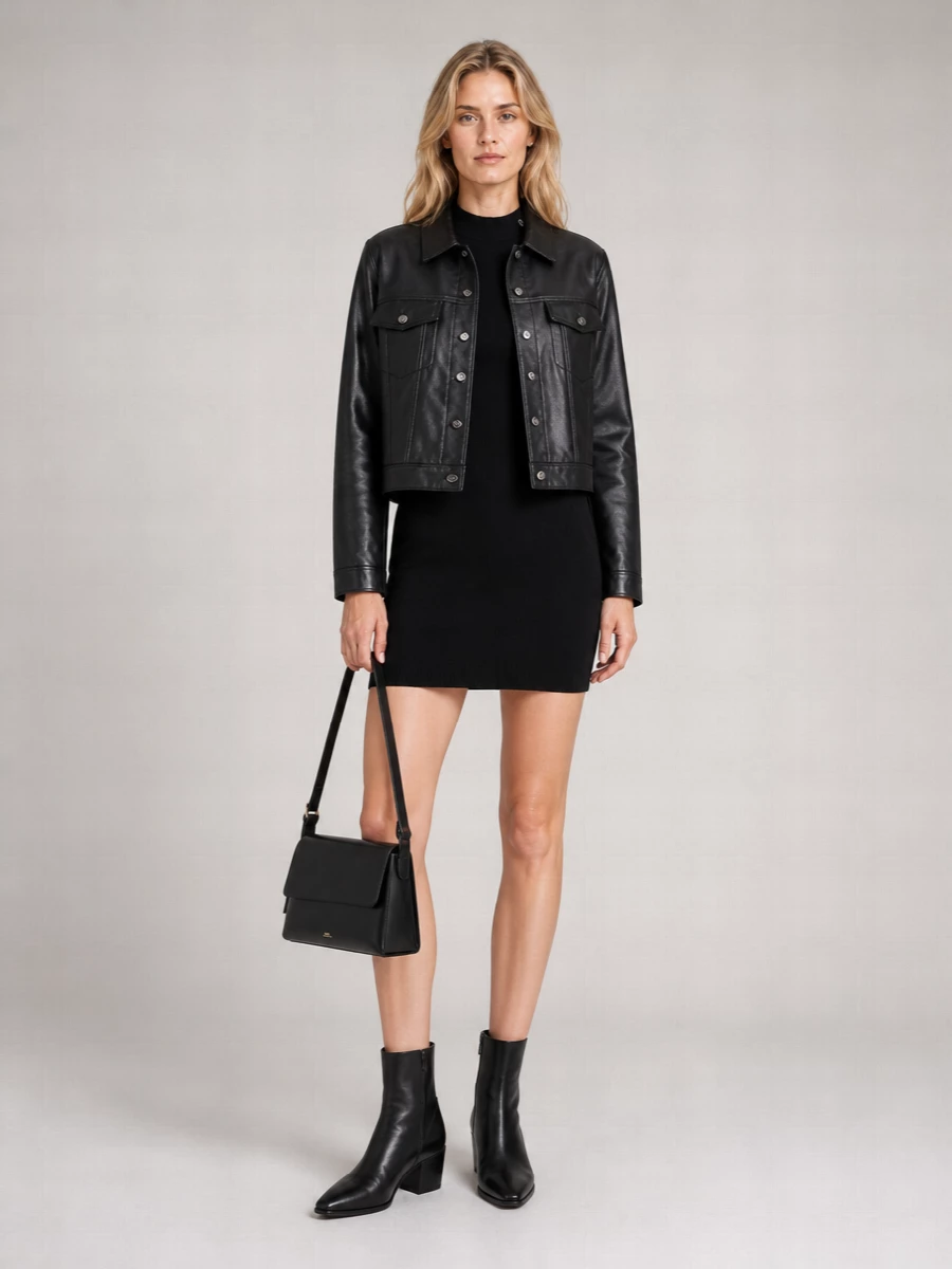 Anine Bing Leather Coat