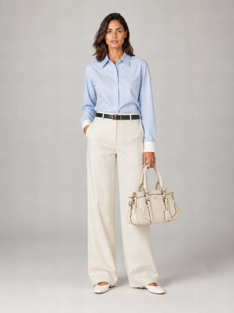 Acne Studios Cotton Poplin Long-Sleeve Shirt