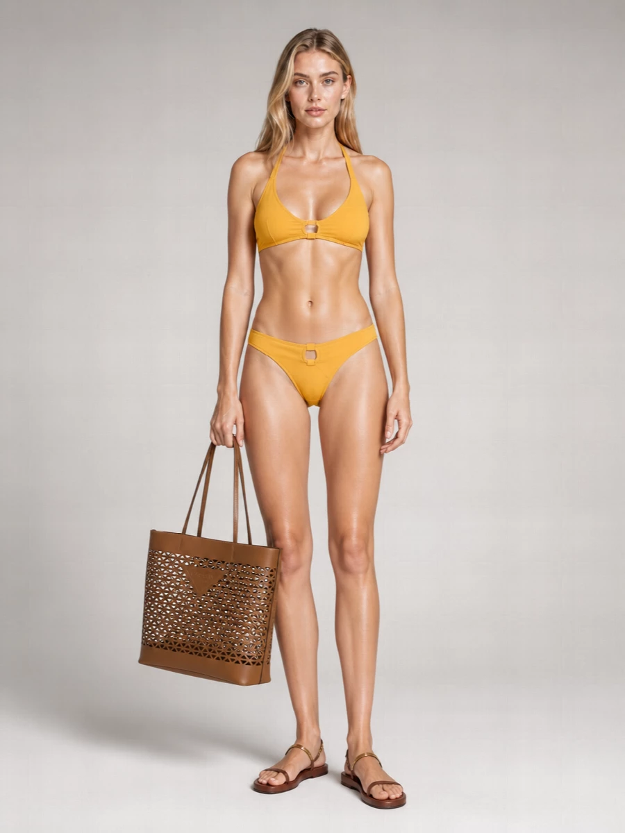 Eres Stretch Nylon Bikini Top