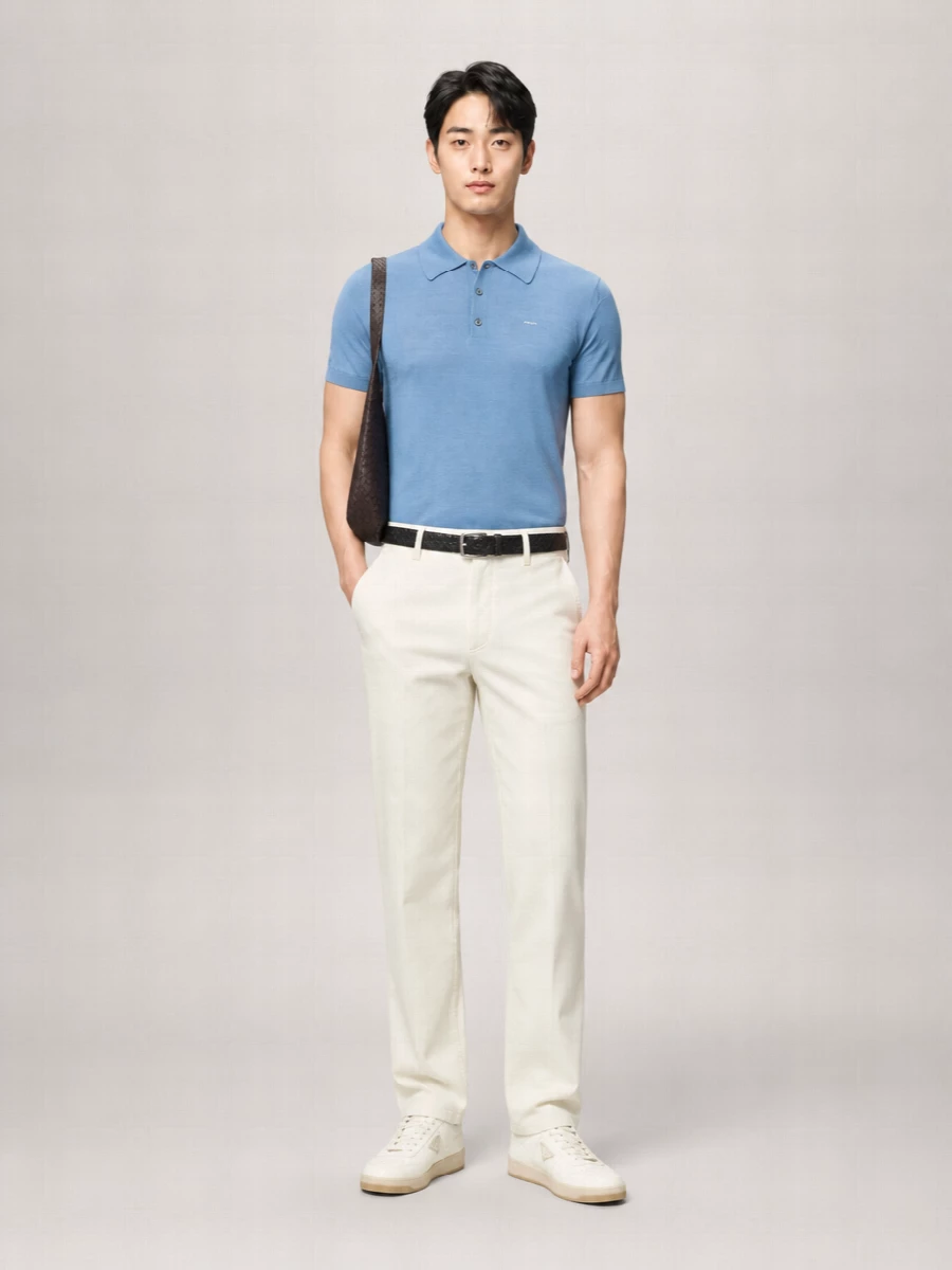 Prada Wool Polo Shirt