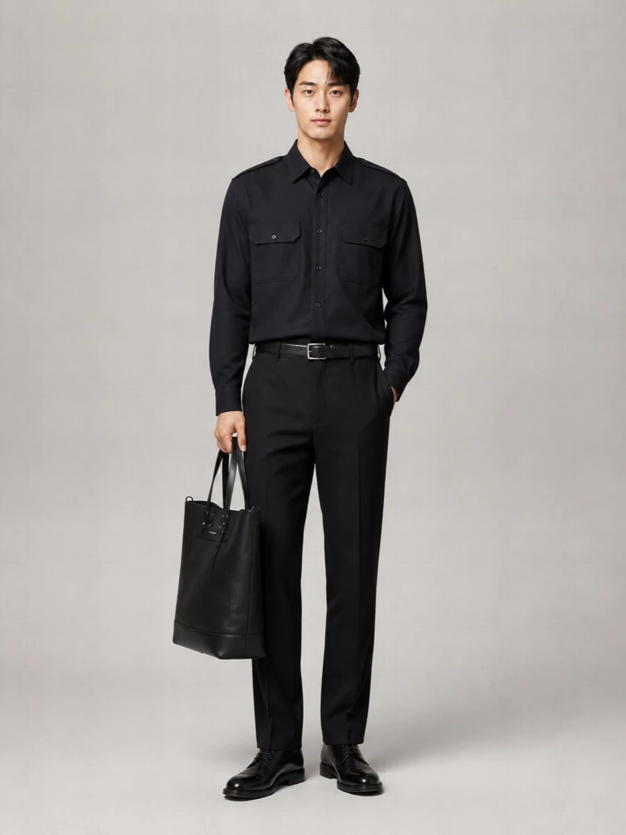 Mm6 Maison Margiela Wool-Blend Pleated Wide-Leg Trousers