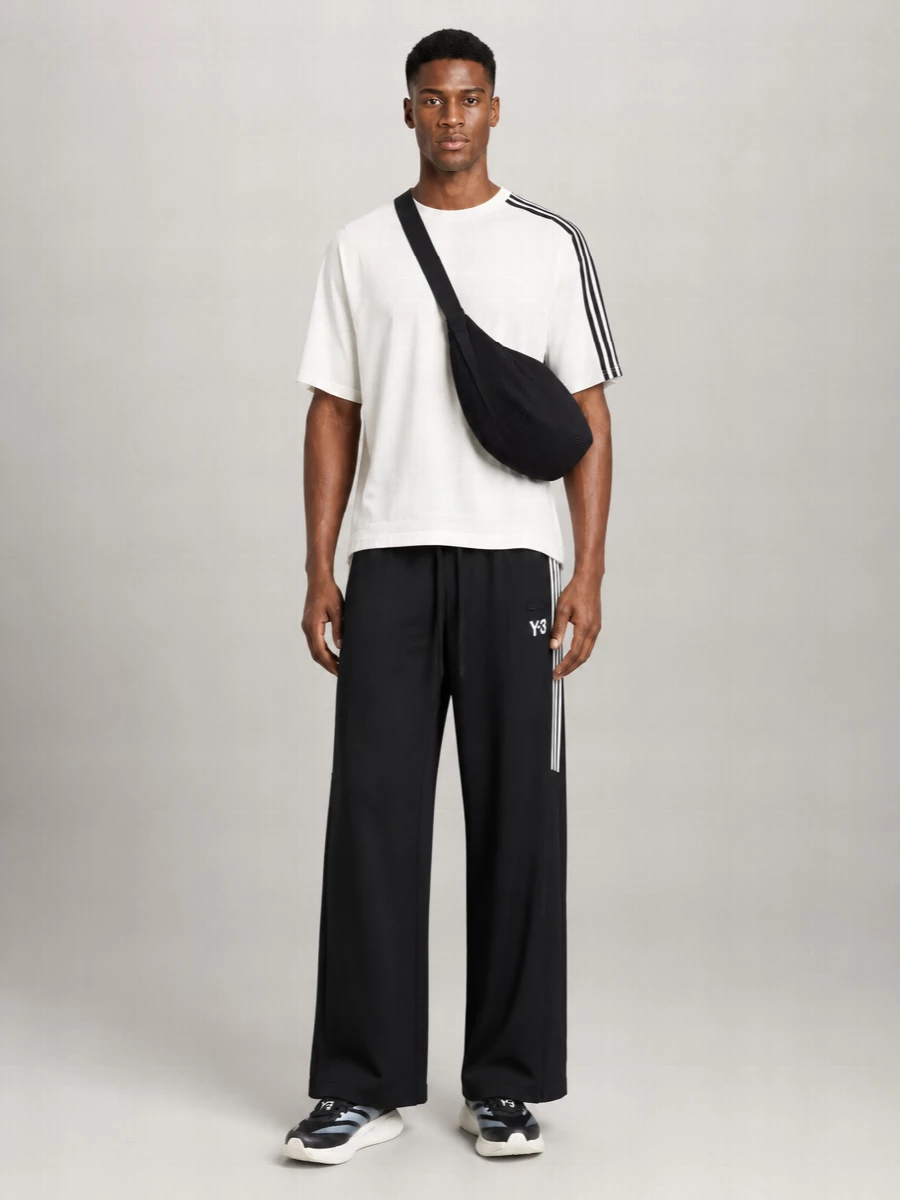 Y-3 Wide-Leg Track Trousers