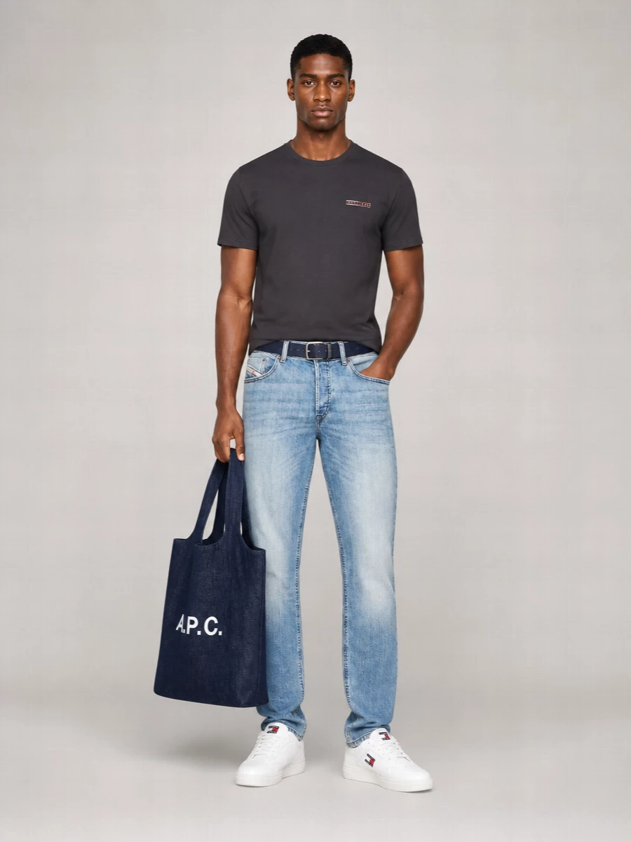 Tommy Hilfiger Cotton Crew-Neck Short-Sleeve T-Shirt