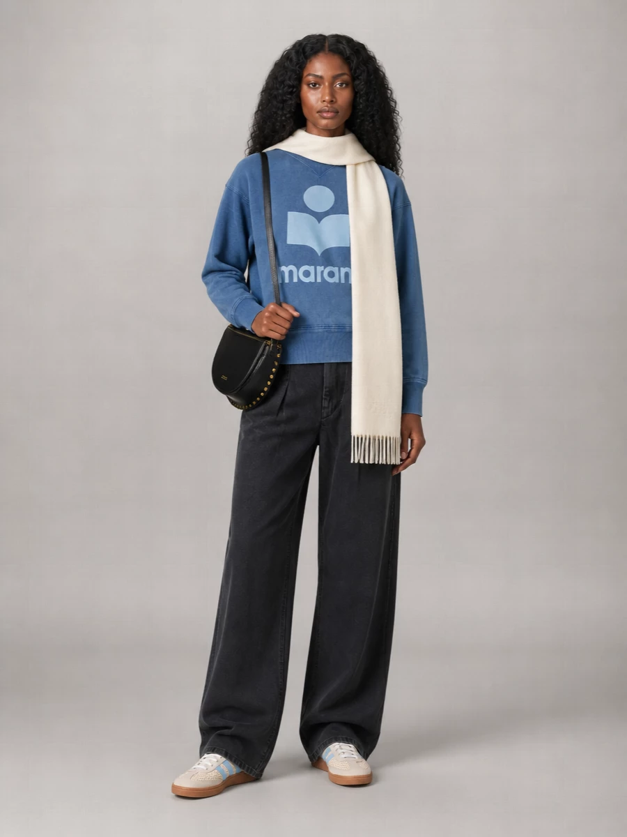 Isabel Marant Etoile Cotton Blend Sweatshirt