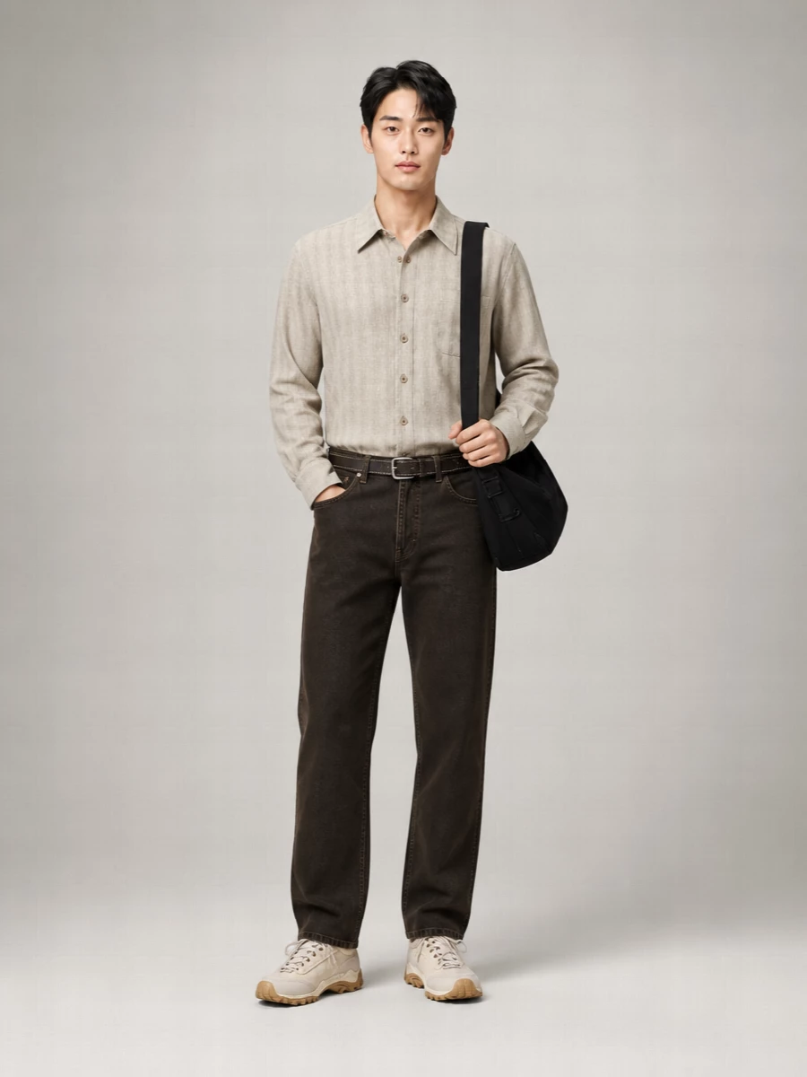 Our Legacy Five-Pocket Denim Trousers Featuring Belt Loops