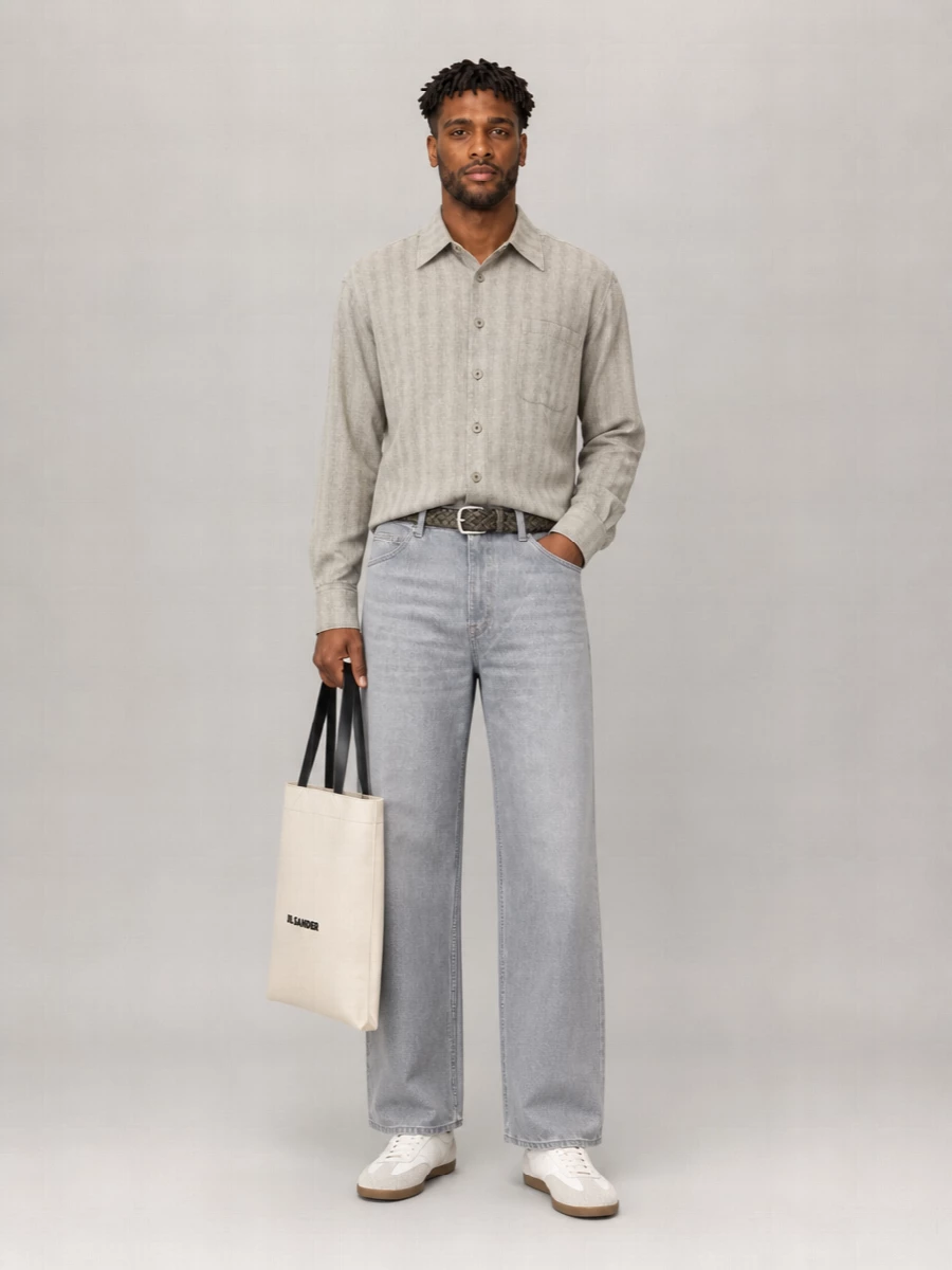 Our Legacy Embroidered Oversized Shirt