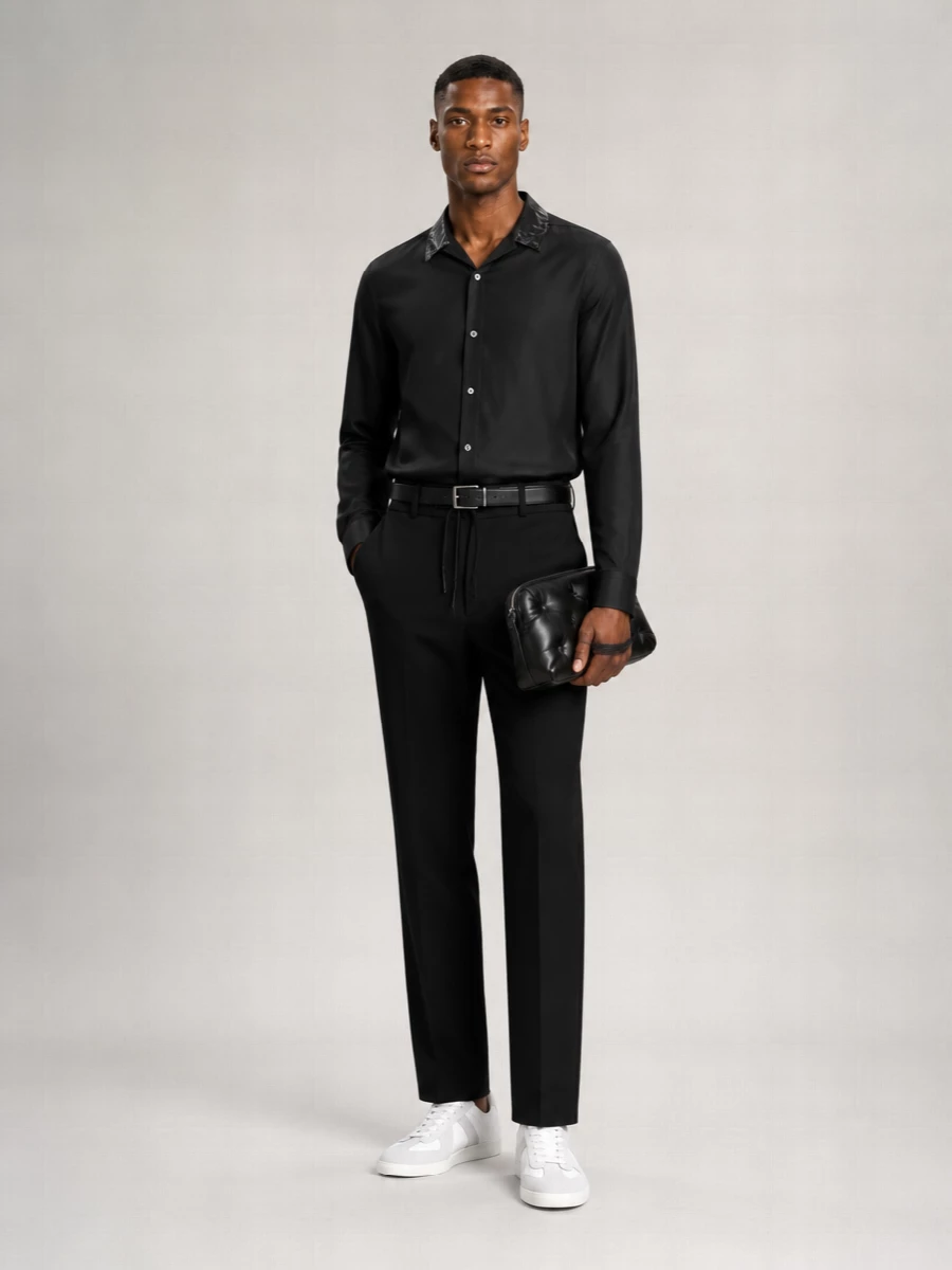 Maison Margiela Virgin Wool Flared Trousers
