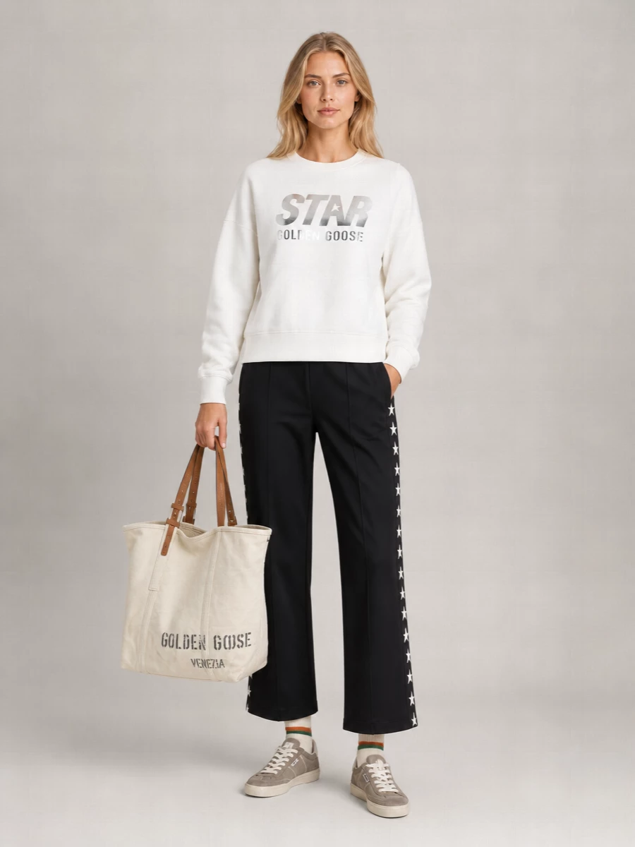 Golden Goose Leather Tote Bag