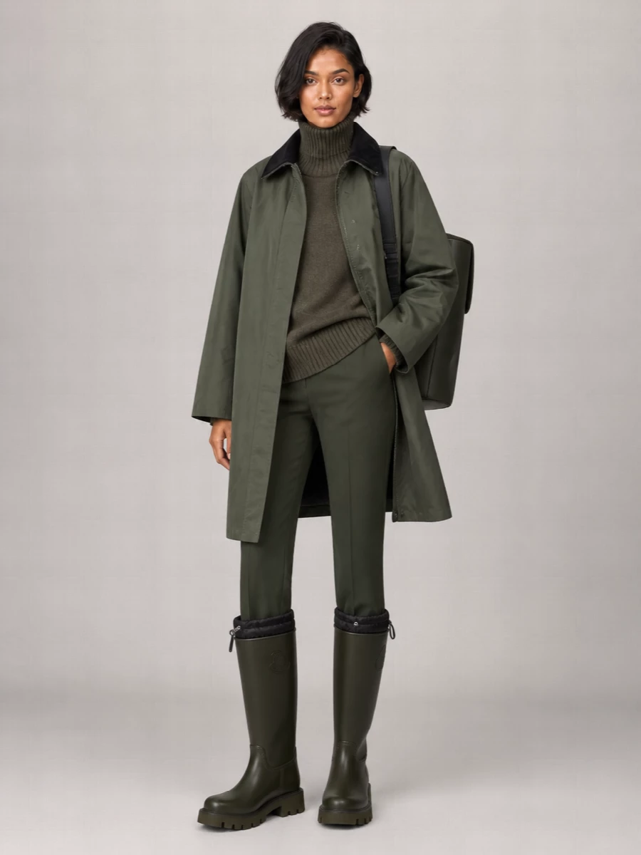 Woolrich Wool Trench Coat