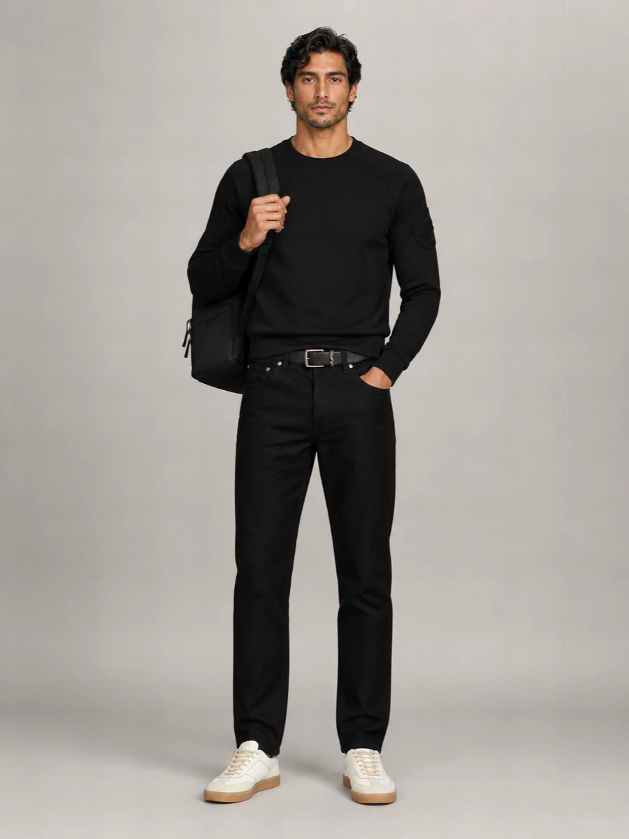 Stone Island Denim Straight-Leg Jeans