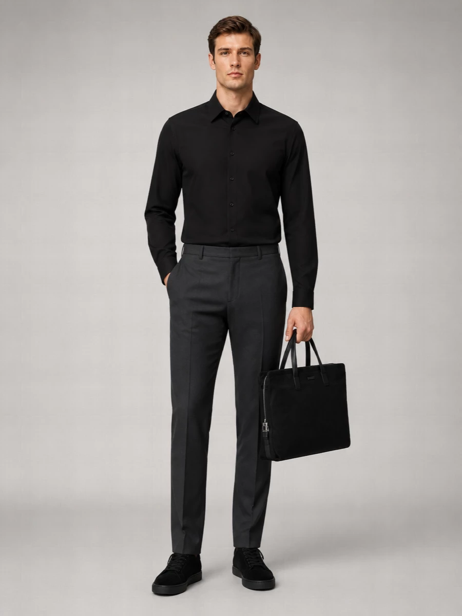 Fendi Cashmere Straight-Leg Trousers
