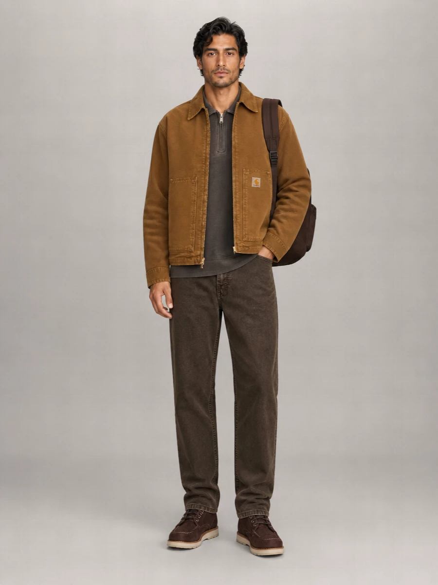 Carhartt Wip Denim Single Breasted Jacket