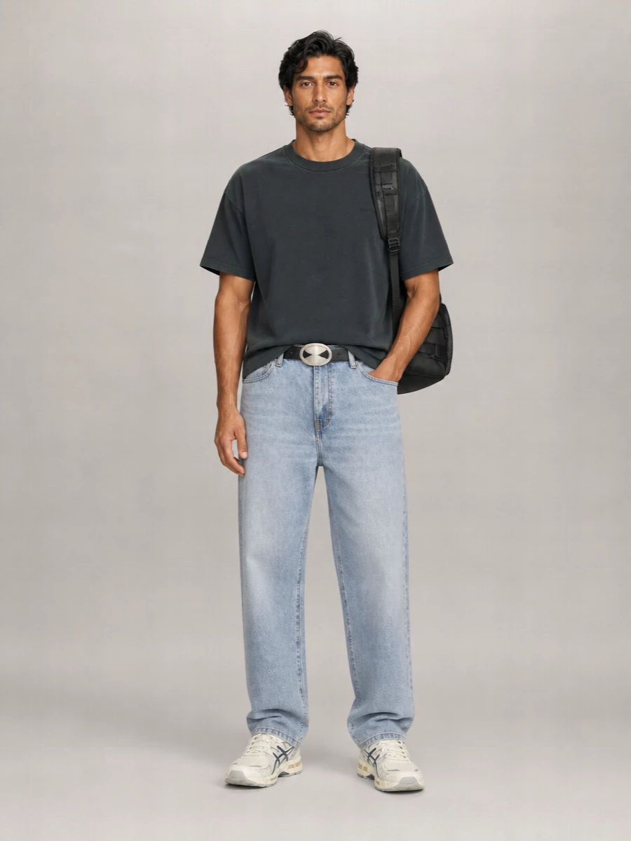 Carhartt Wip Denim Wide-Leg Jeans