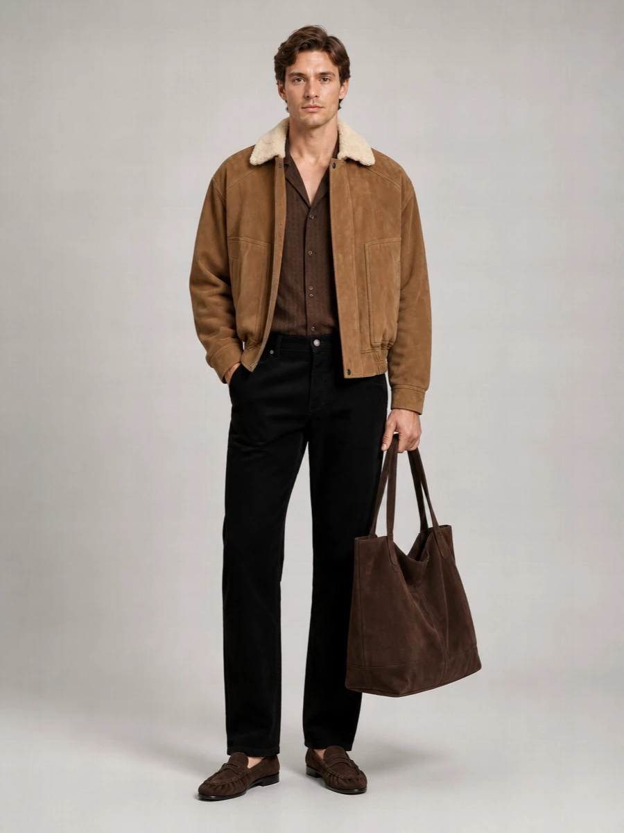 Saint Laurent Shearling Jacket