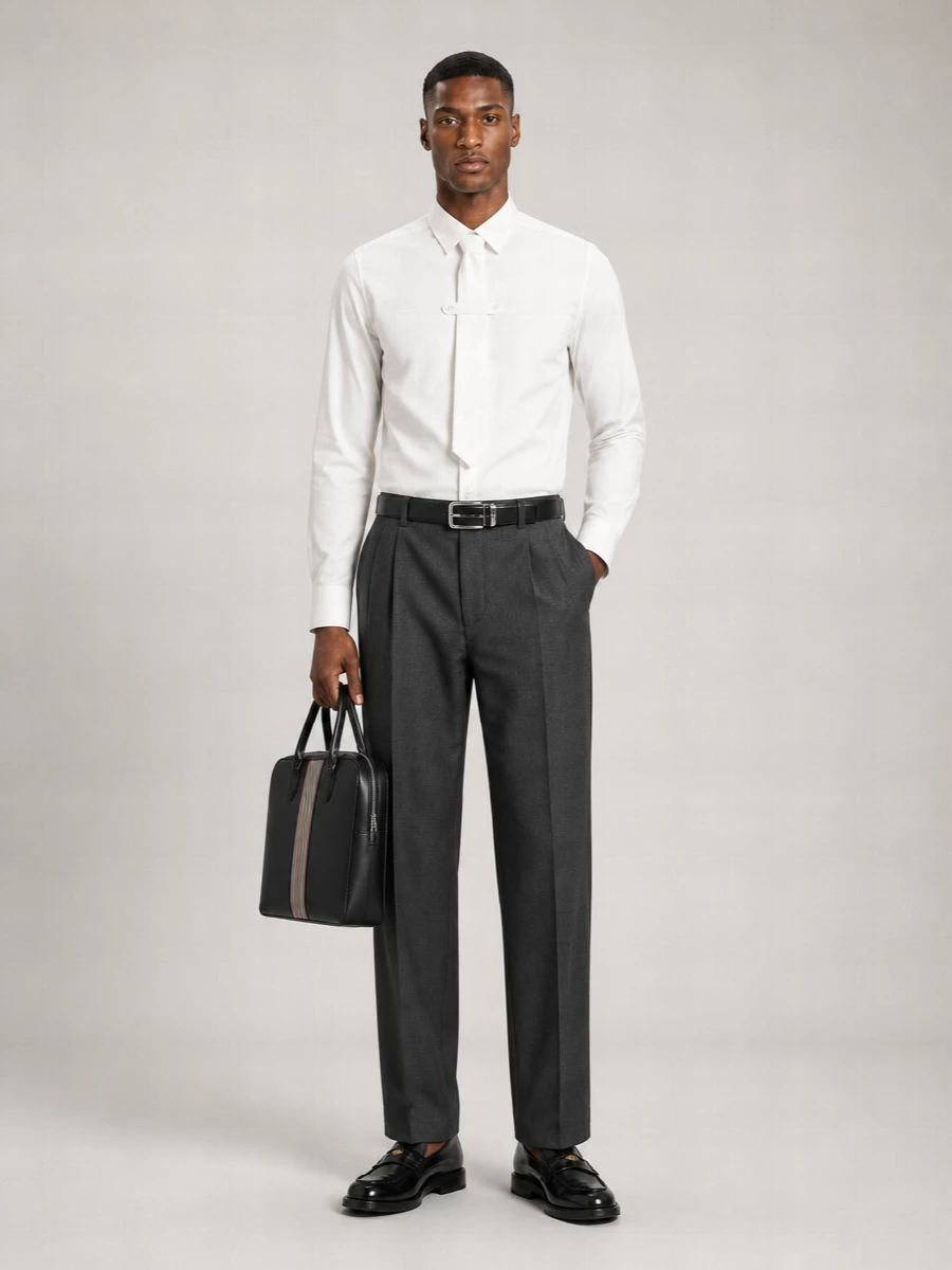 Moschino Leather Berlin Loafers
