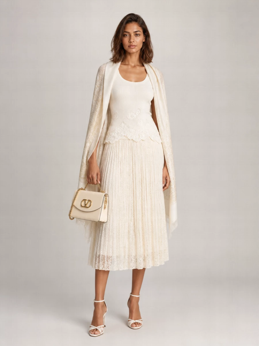 Ermanno Scervino Cotton Tank Top