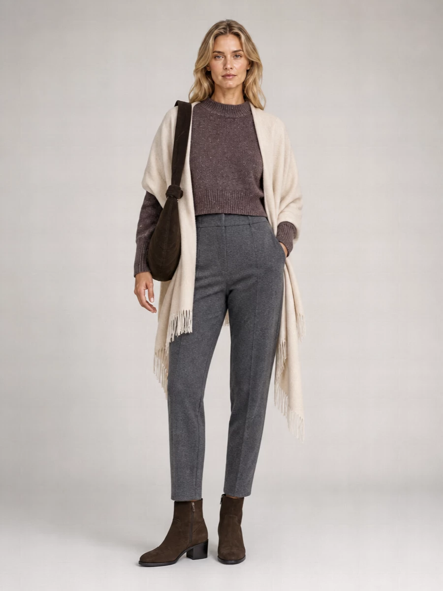 Fabiana Filippi Merino Wool Fringe Scarf