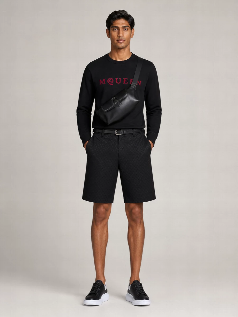 Saint Laurent Calfskin Leather Belt