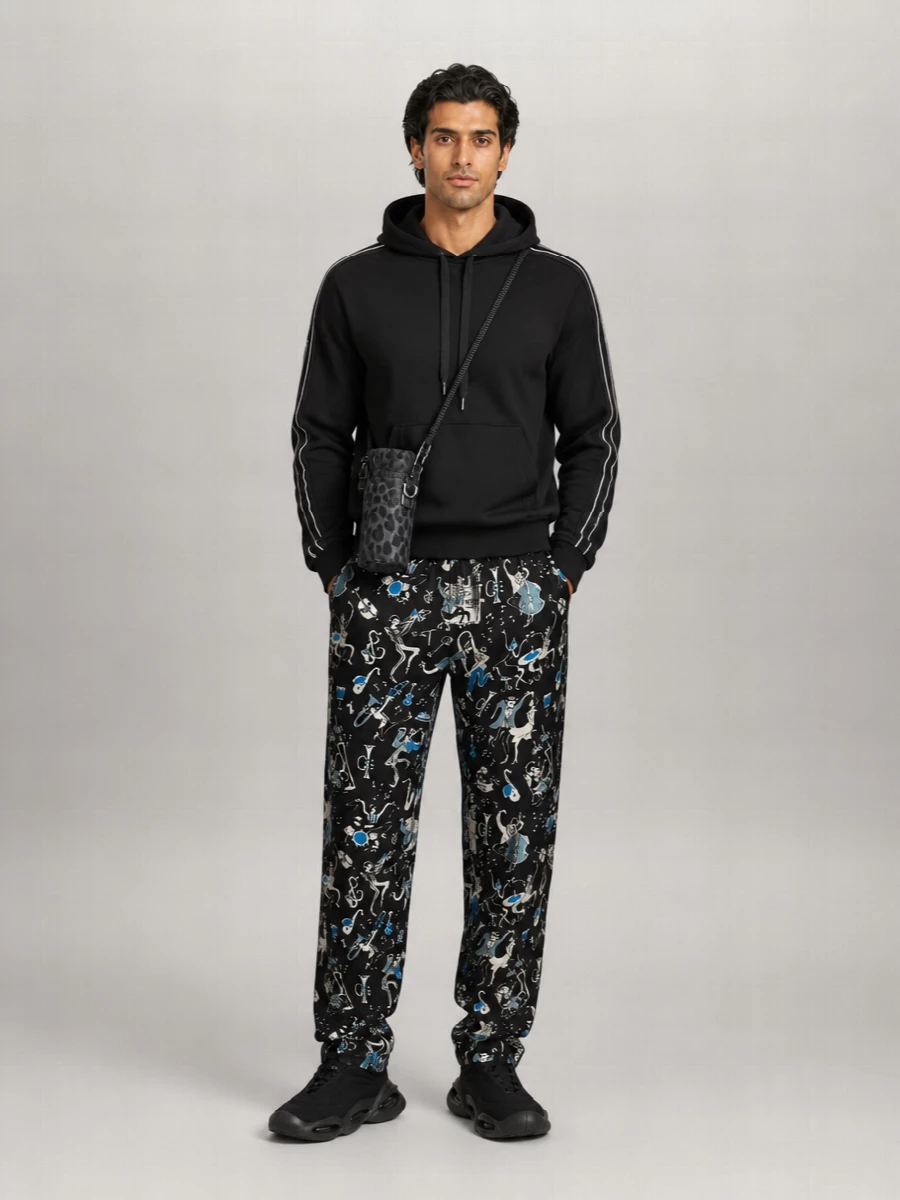 Dolce&Gabbana Cotton Logo Hooded Sweatshirt