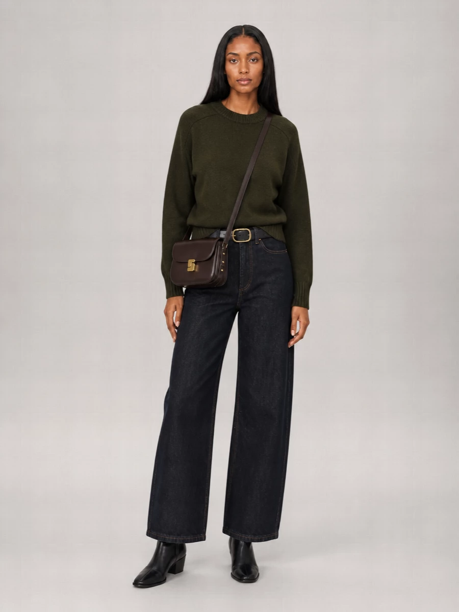 Soeur denim straight-leg jeans