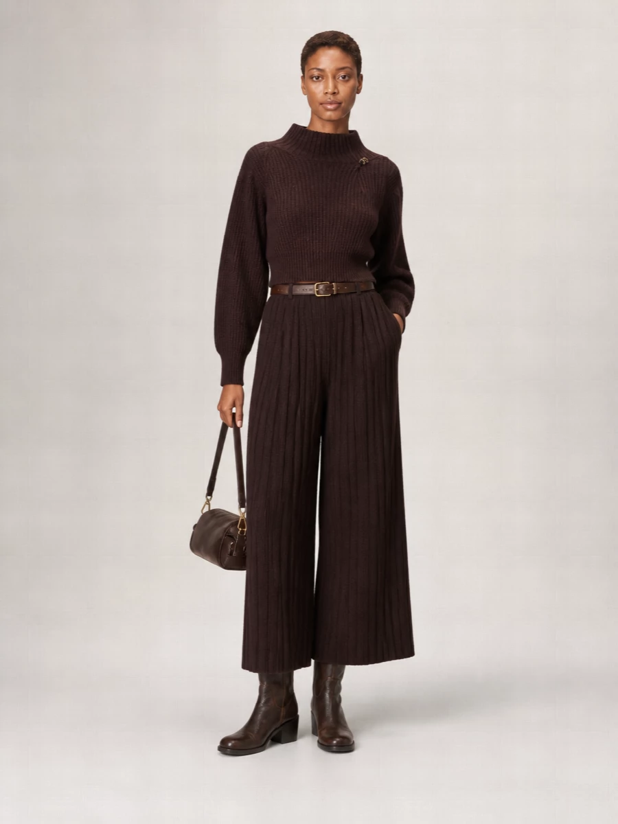 Dries Van Noten Knitted Trousers