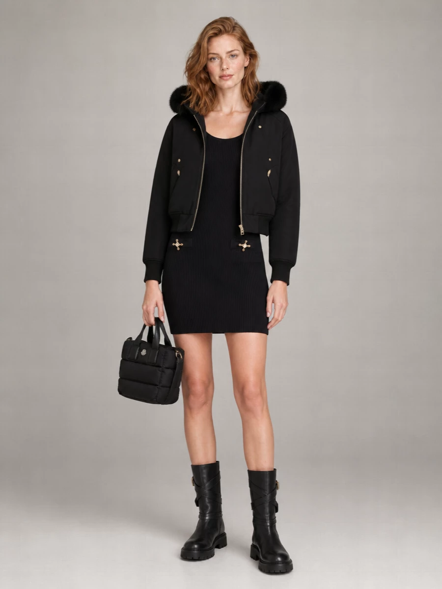 Moose Knuckles Hooded Parka Coat