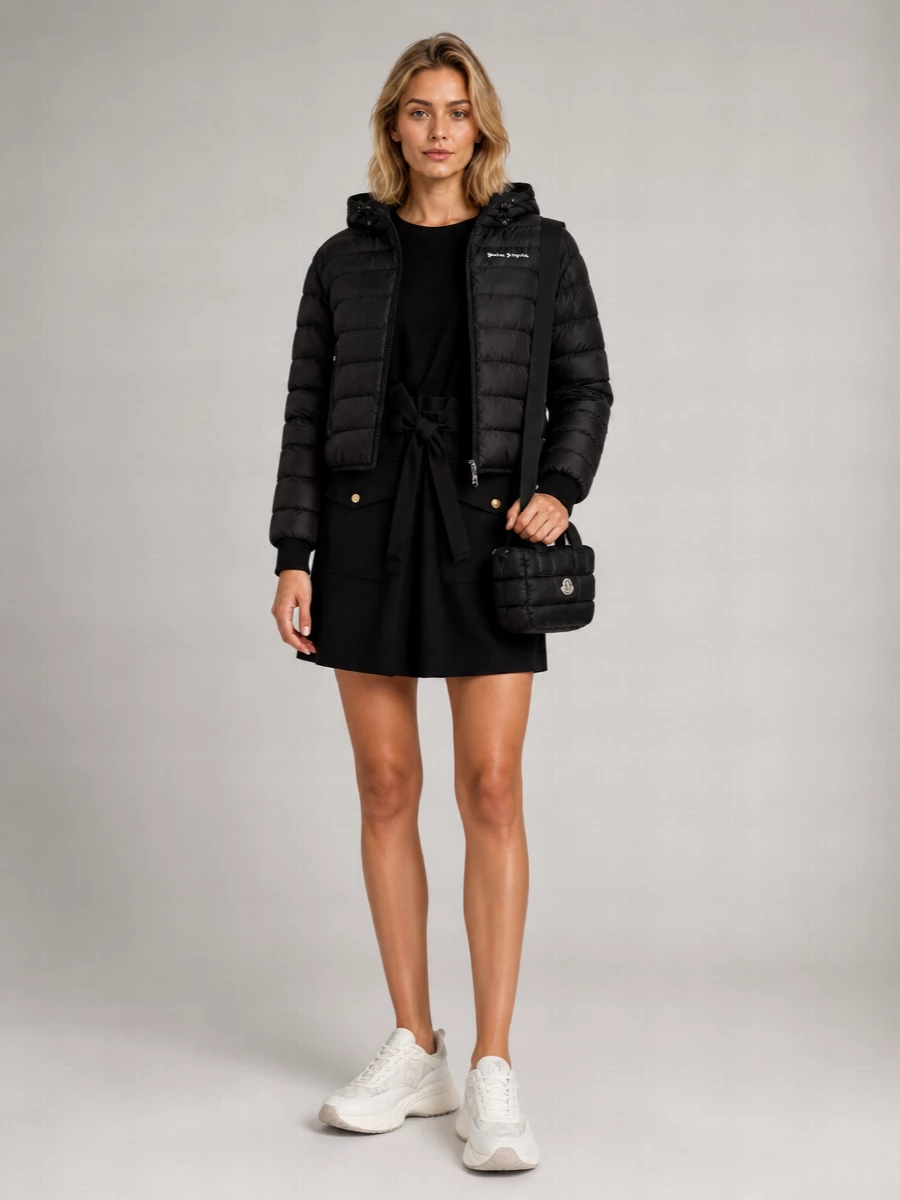 Palm Angels Down Hooded Puffer Jacket