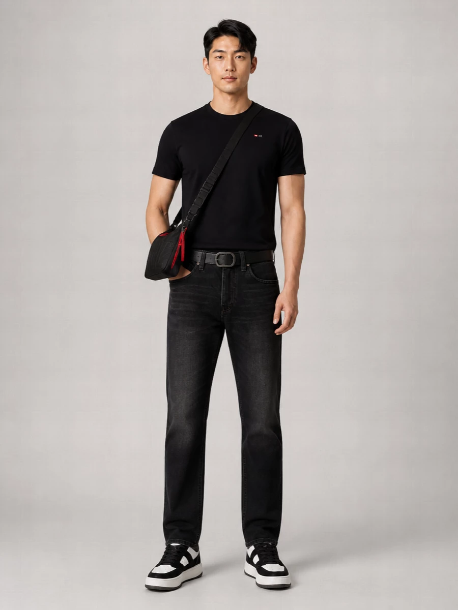 Diesel Ribbed Cotton Crew-Neck T-Shirt