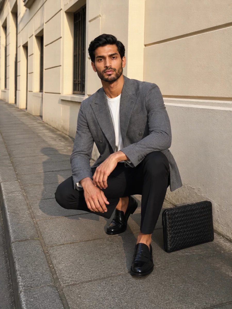 Tagliatore blazer pt torino trousers tods loafers