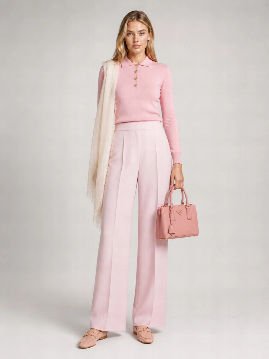 Blazé Milano Silk Polo Jumper