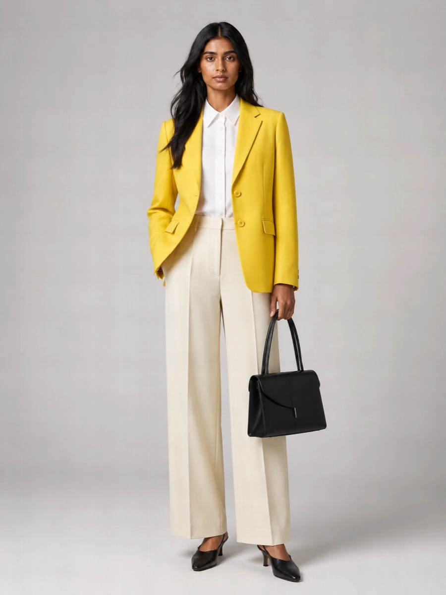 Jil Sander Silk Single-Breasted Blazer
