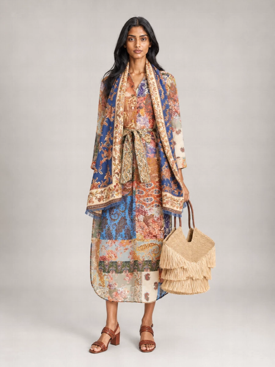 Zimmermann Printed Cotton Pareo