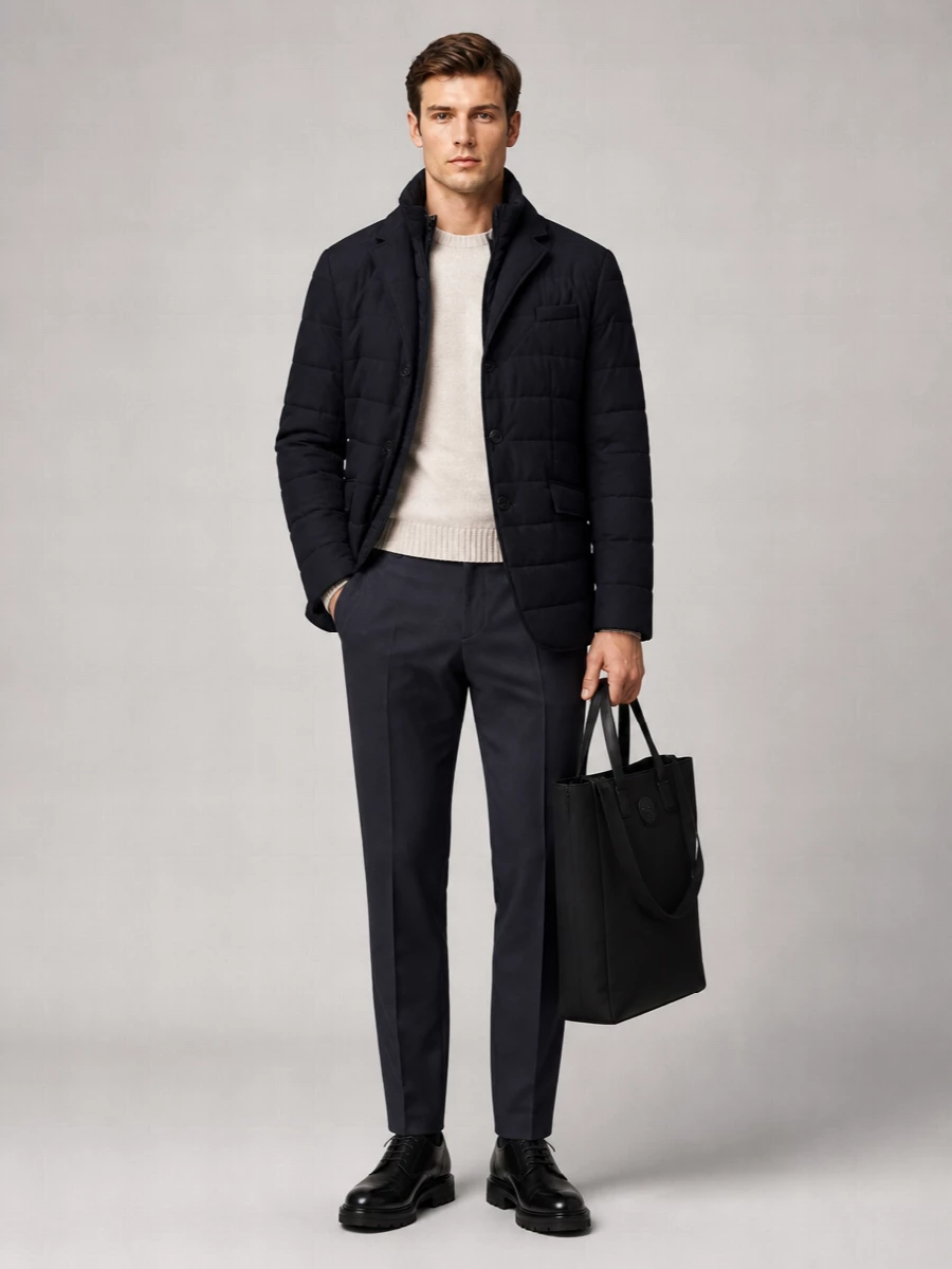 Herno Nylon Quilted Down Jacket