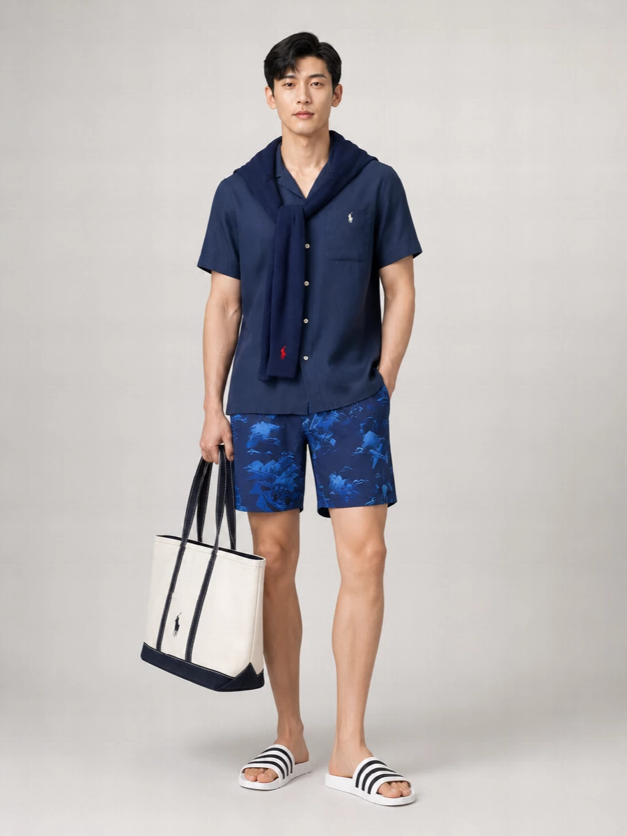 Polo Ralph Lauren Printed Swim Shorts