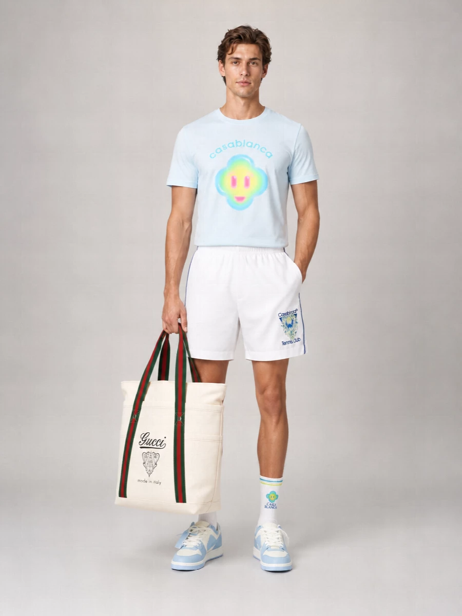 Casablanca Cotton Printed T-Shirt