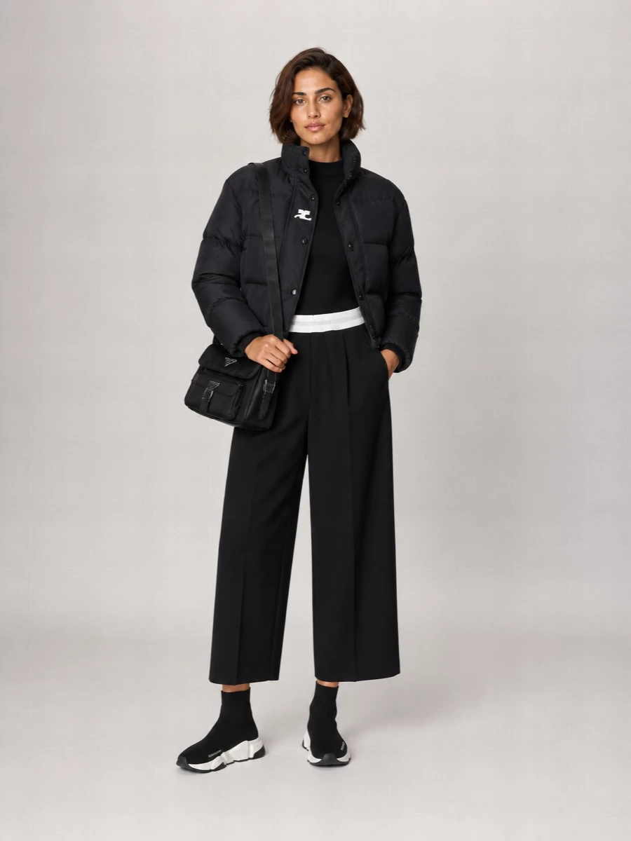 Courrèges Quilted Puffer Jacket