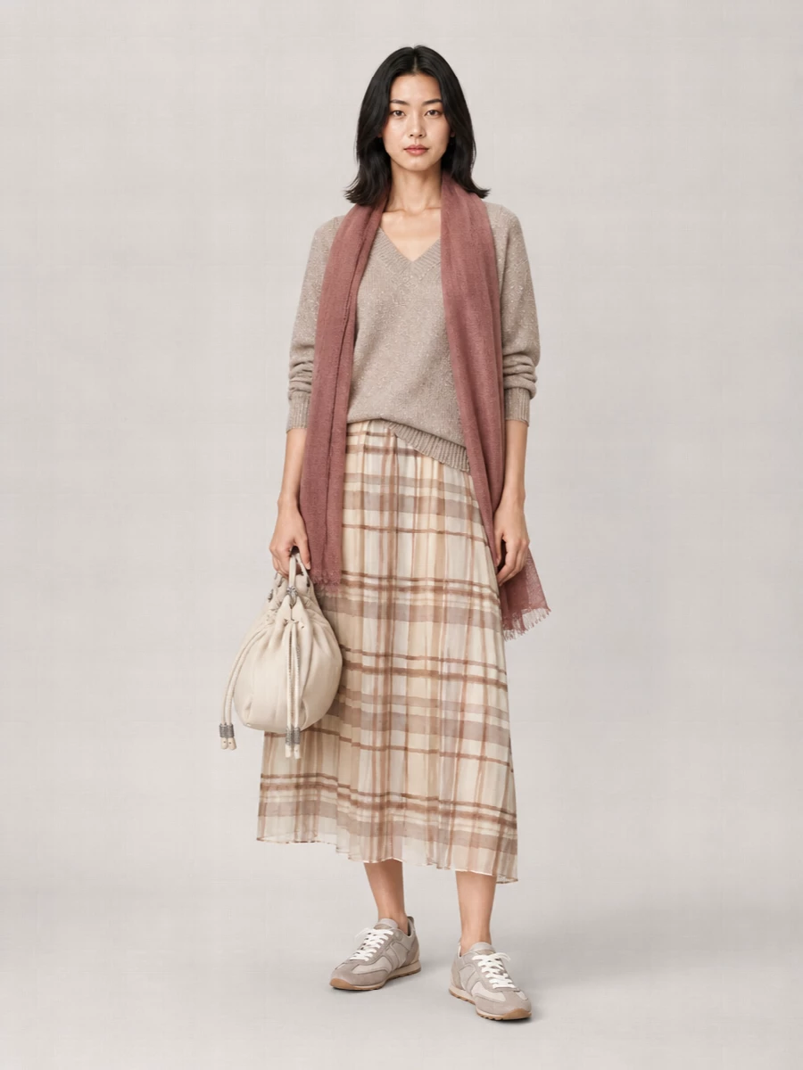 Brunello Cucinelli Cashmere Scarf