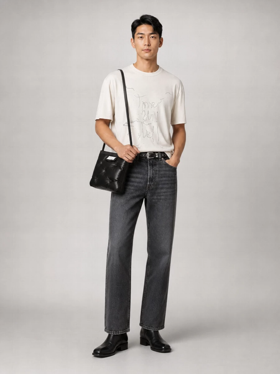 Maison Margiela Quilted Leather Shoulder Bag