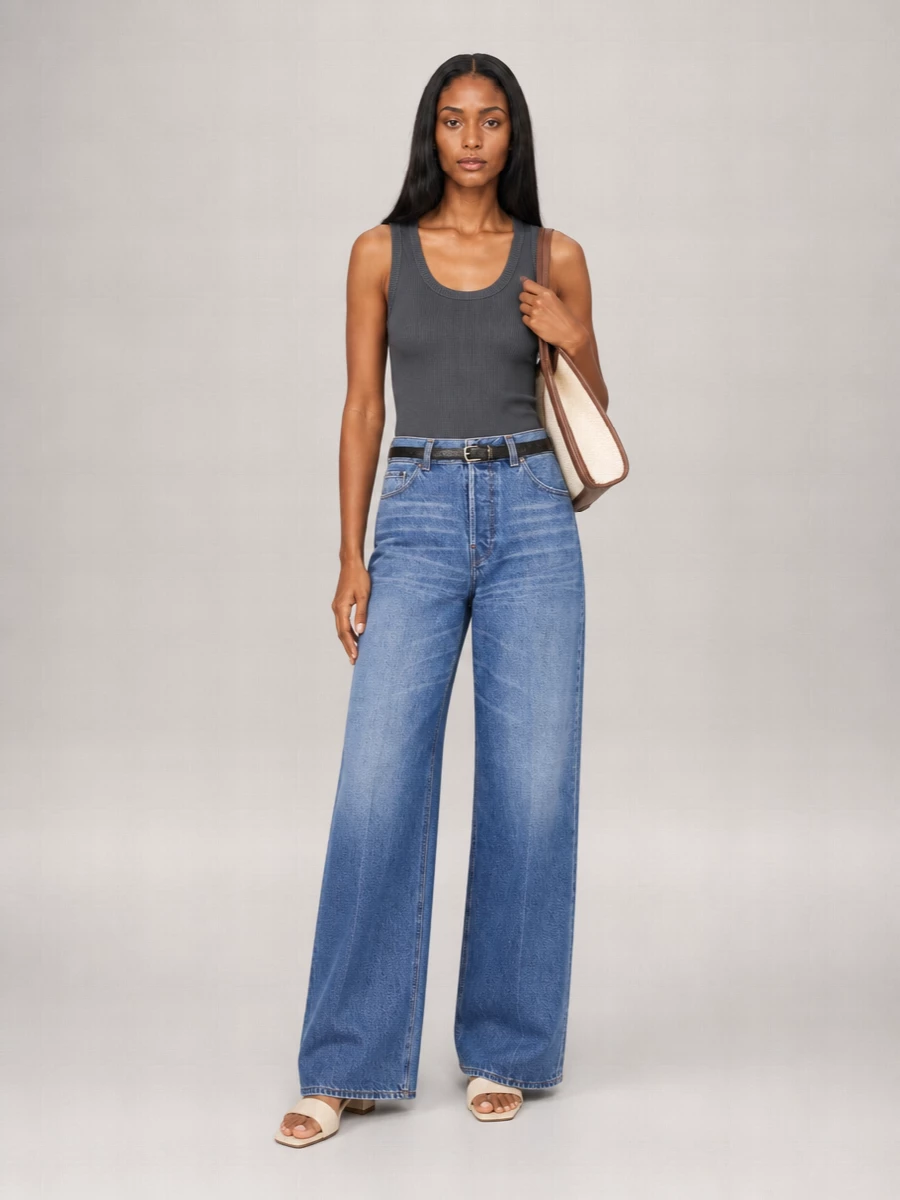 Haikure Denim Wide-Leg Jeans