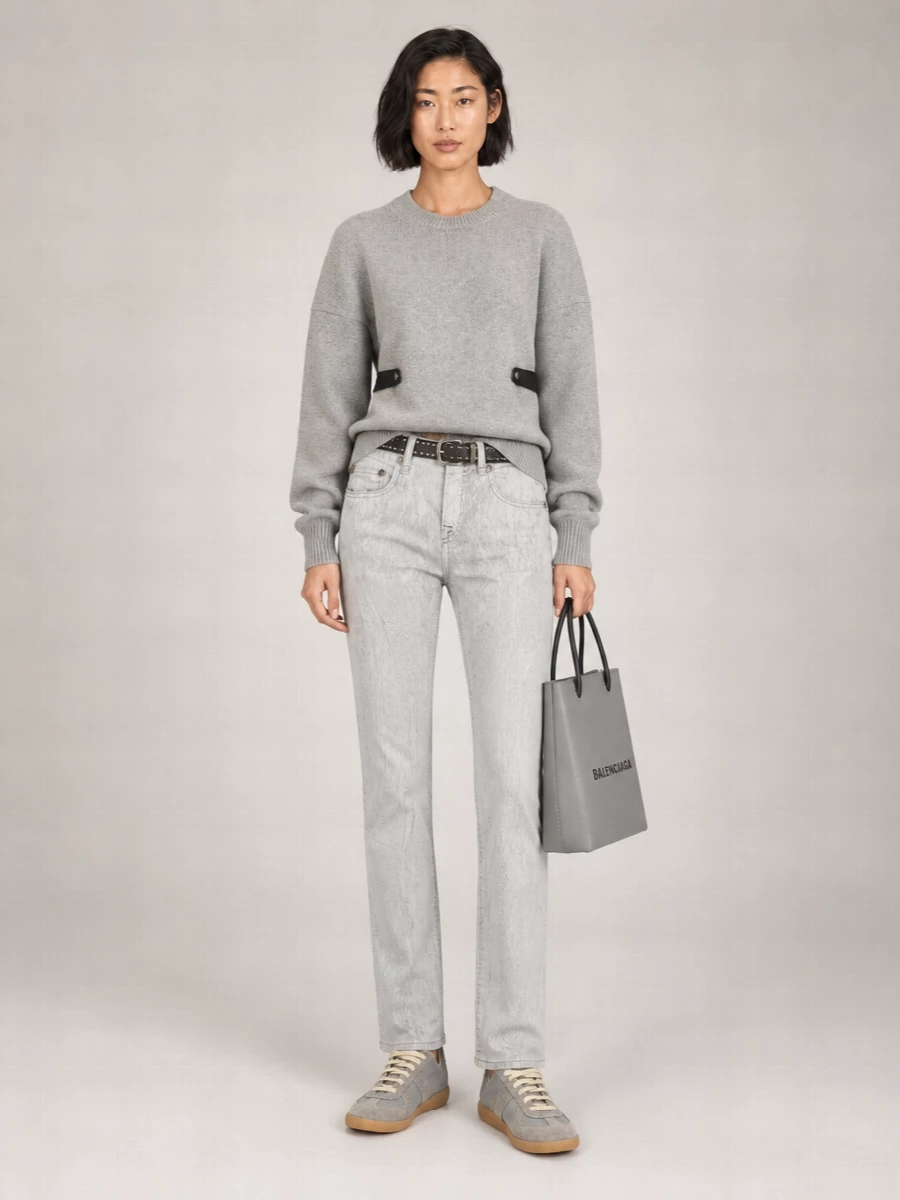 R13 Straight-Leg Jeans