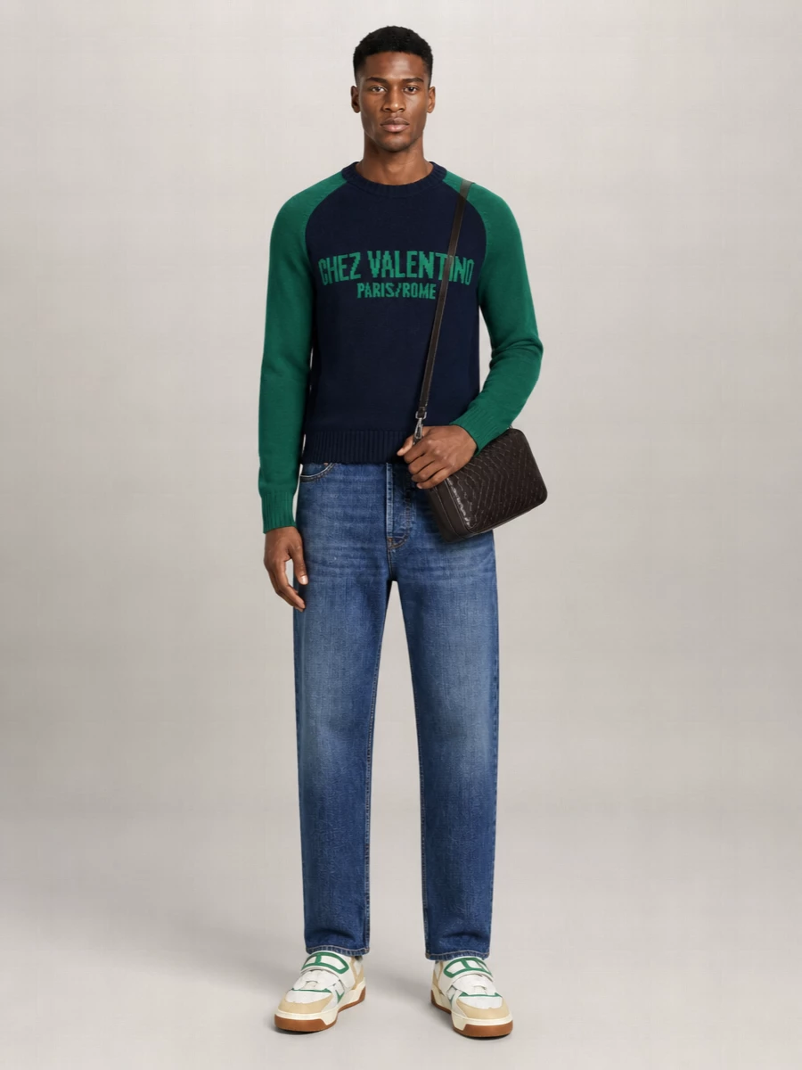 Valentino Garavani Leather Low Top Sneakers