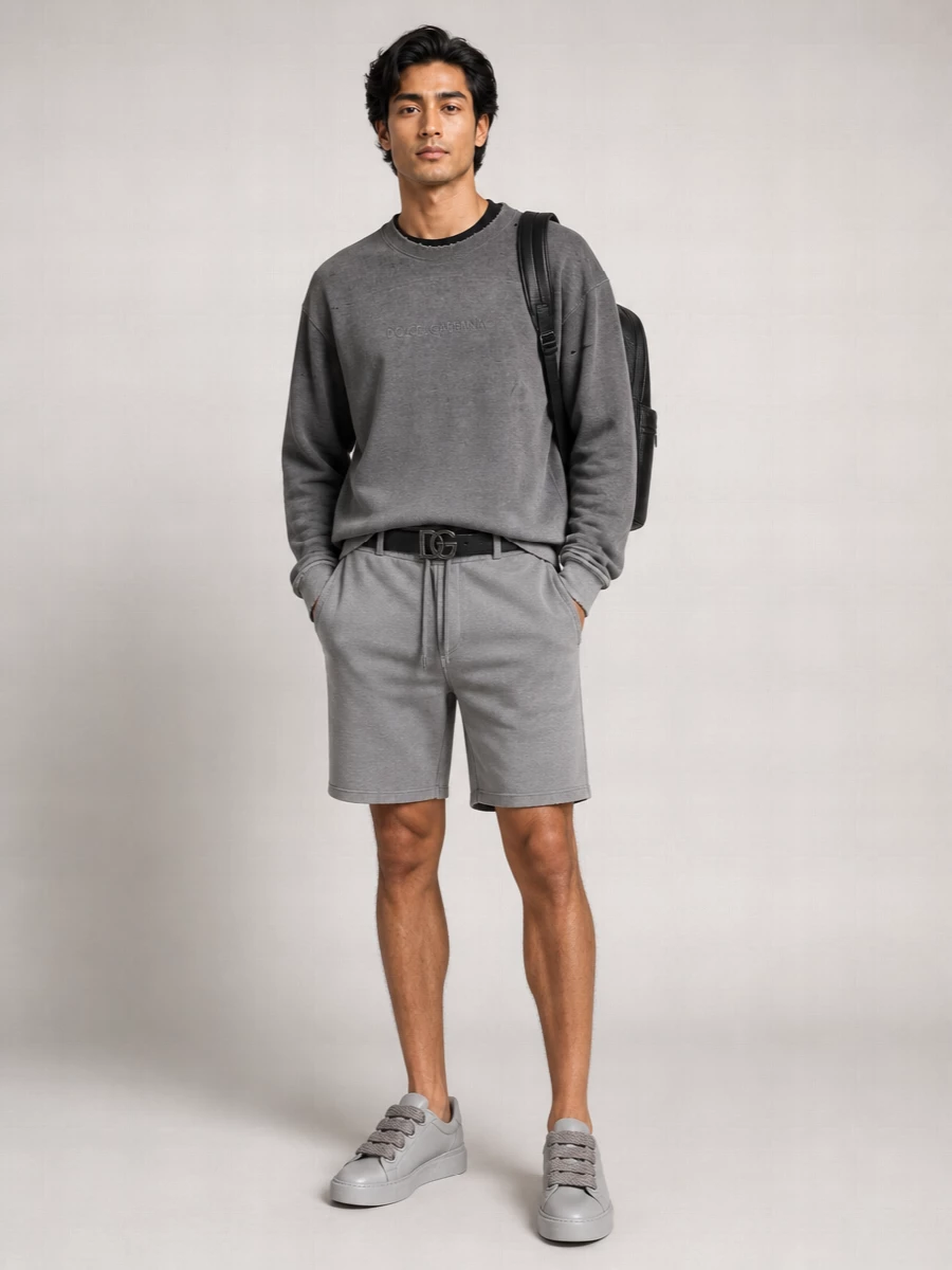 Dolce&Gabbana Cotton Chino Shorts
