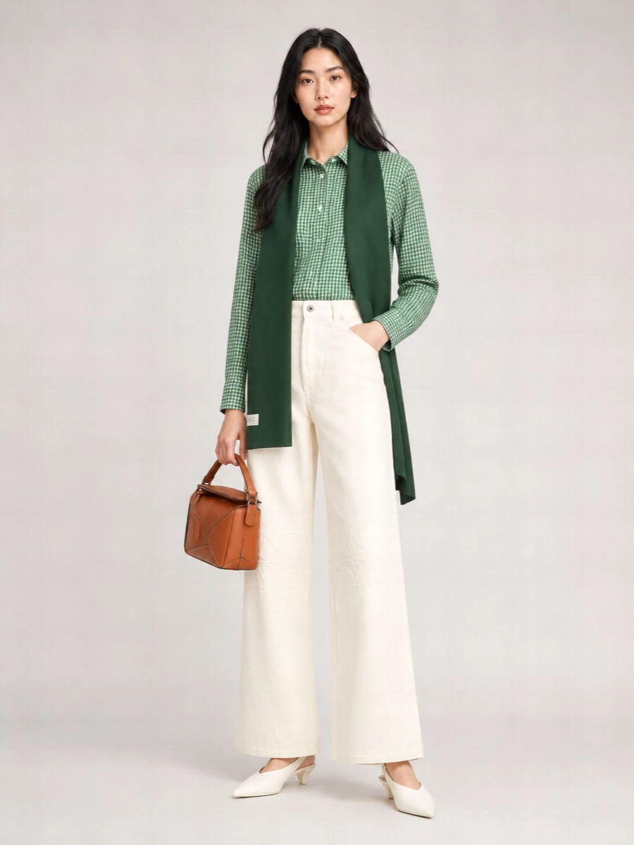 Loewe Silk Embroidered Twill Shirt